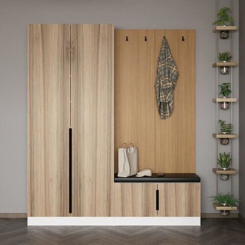 Woody Fashion noah - 8313 walnut hall stand Cene