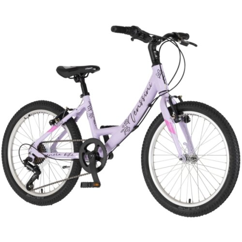 Venssini Bicikl junior 20 parma alu 20" alu 12" v-brake 6 brzina 132-155cm (xs) ljubičasti sjaj uv Cene