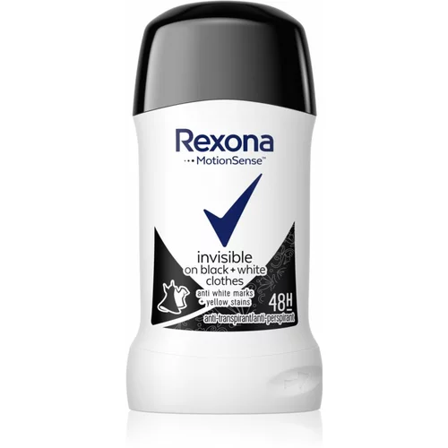 Rexona Invisible on Black + White Clothes trdi antiperspirant 48 ur 40 ml