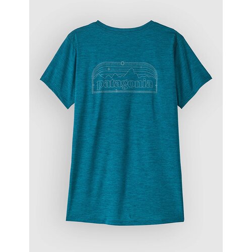 Patagonia Cap Cool Daily - P-6 Cosmos T-shirt glacial blu / lt glacial xd Slike