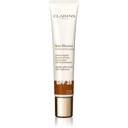 Clarins Skin Illusion Tinted Moisturizer tonirana krema SPF 25 odtenek 09 40 ml Slike