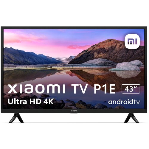 Xiaomi TV P1E 43 109.2 cm (43) 4K Ultra HD Smart TV Wi-Fi Black Cijene