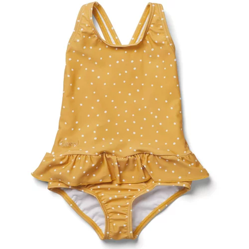 Liewood dječji kupaći kostim s uv zaštitom amara confetti yellow mellow