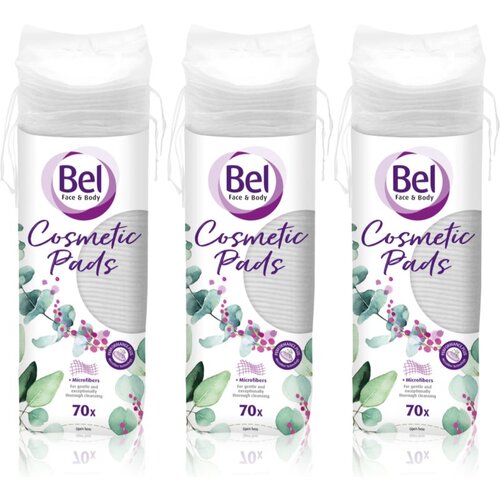 Bel Face & Body blazinice za odstranjevanje ličil ugodno pakiranje 3x70 kos Cene