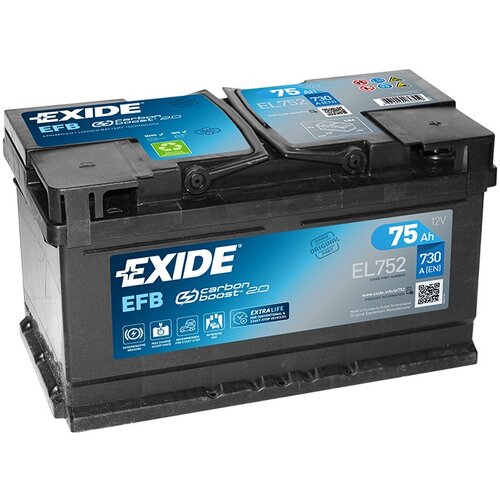 Exide akumulator EFB, 75AH, D, 730A, EL752 Cene