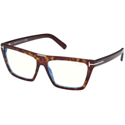 Tom Ford Ženski okvir za dioptrijske naočare Blue Block 0FT5912-B, Smeđe Cene