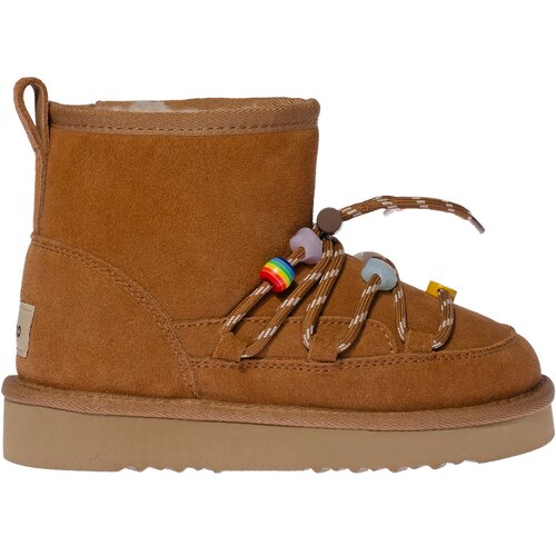 Pollino Čizme za djevojčice NAN0153 BROWN, Smeđe Cijene