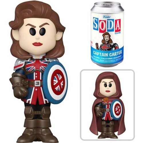 Funko Marvel's What If Captain Carter Vinyl Soda Figure, (20499380) Cene