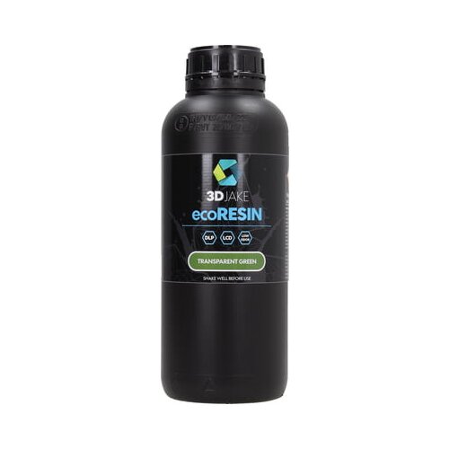 3DJAKE ecoResin transparent zelena - 1.000 g Cene