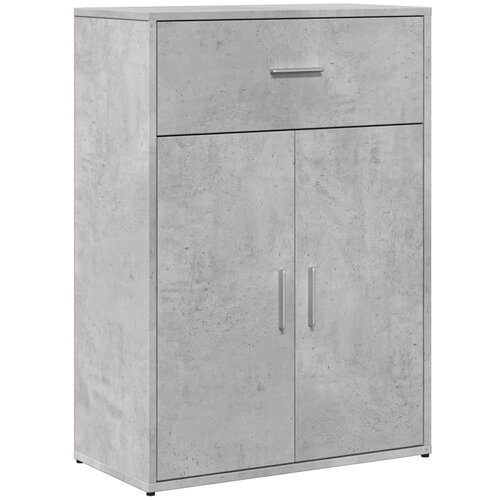 Maison Chic Komoda - Predalnik betonsko siva 60x30x84 cm inženirski les, (21716934) Slike