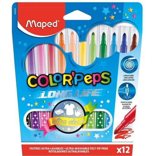 Maped flomasteri COLOR`PEPS long life 1/12 Cene