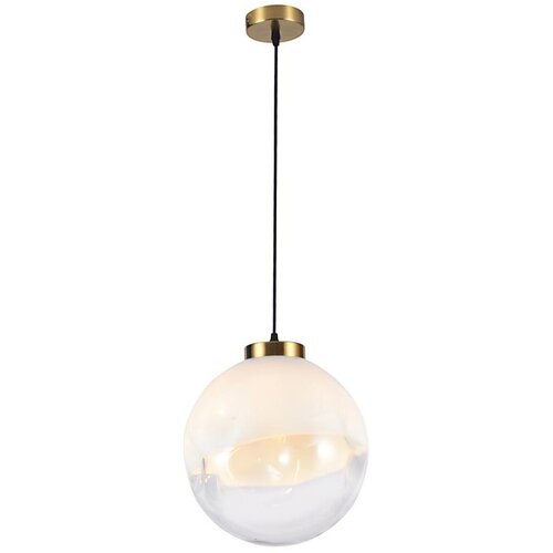 Luster na sajli VANA 1xE27/40W/230V krem/zlatna Slike