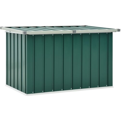 VidaXL Vrtna &amp;scaron;katla za shranjevanje zelena 109x67x65 cm Slike