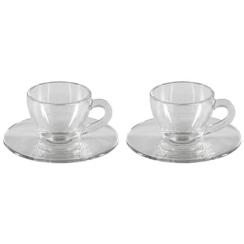 Bialetti Moka-Tassen Set Glas ISTITUZIONALE 2 Tassen Slike