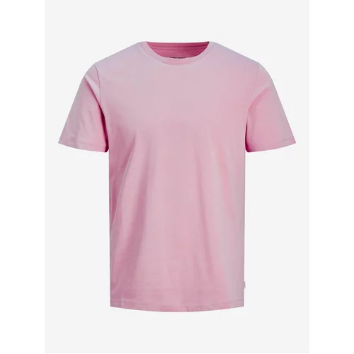 Jack & Jones Pink Men Basic T-Shirt - Men