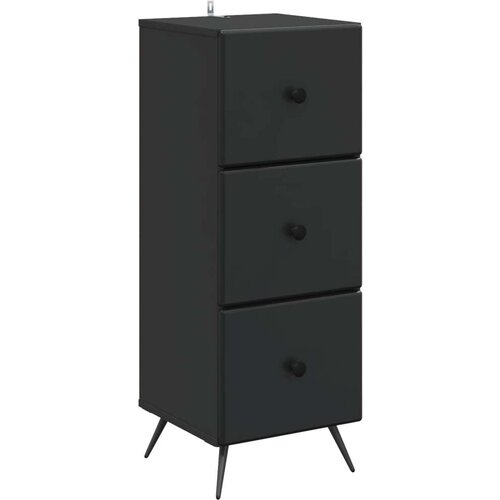  Ormar s ladicama Crna 33 x 34 5 x 90 cm Konstruirano drvo Cene