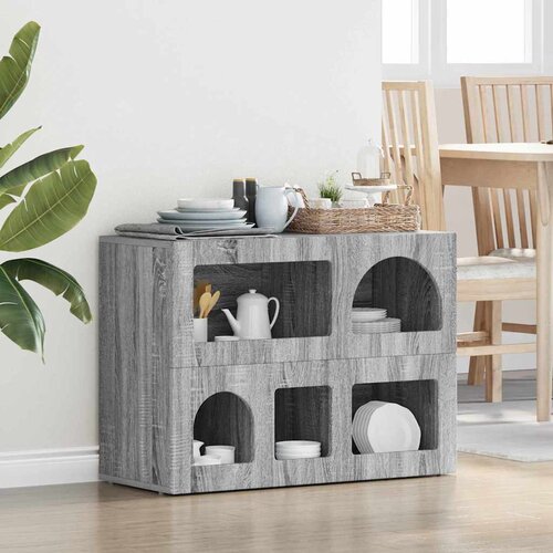  Kreveta Siva Sonoma 80.5 x 35 x 59 cm Konstruirano drvo Cijene