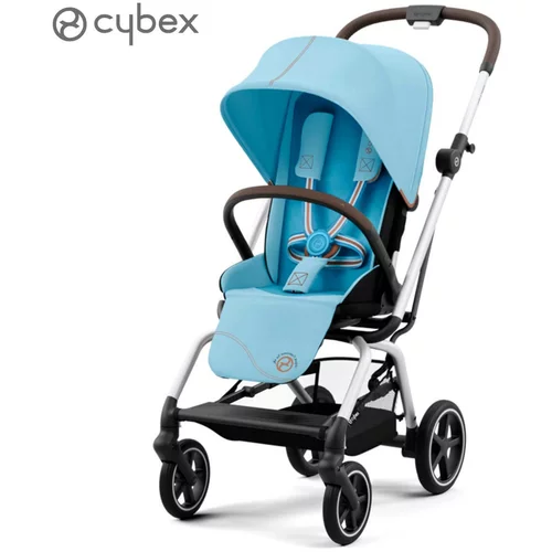 Cybex Gold® otroški voziček eezy™ s twist+2 beach blue (silver frame)