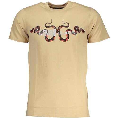 Cavalli Class MEN&#39;S SHORT SLEEVED T-SHIRT BEIGE Cene