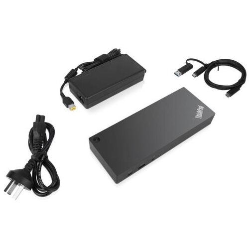 Lenovo thinkpad hybrid usb-c/usb-a dock (40AF0135EU) Slike