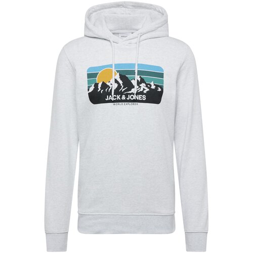 Jack &amp;amp; Jones Majica &amp;#039;JJPEAK&amp;#039; modra / svetlo modra / črna / bela Slike