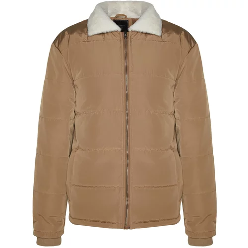 Trendyol Winter Jacket - Beige - Basic