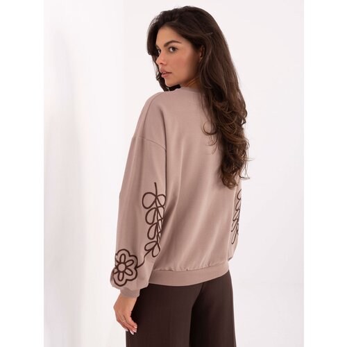 RELEVANCE Blouse-RV-BZ-A175.02-dark beige Cene