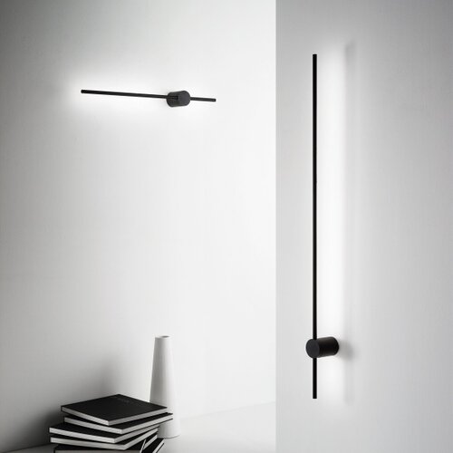 Ideal Lux led zidna svetiljka essence LED/19W/230V 2700K 124 cm cri 90 crna Slike