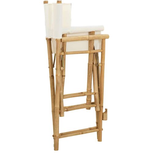  Sklopiva stolica za direktore 2 pcs Prirodna 58 x 48 x 115 cm - Krem bijelo Cene