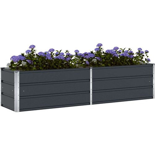  Sadilica Antracit 480 x 50 x 45 cm Cinkani čelik Slike
