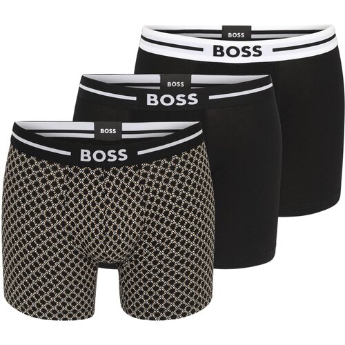 Boss Boksarice BoxerBr 3P Bold Des Črna Slike