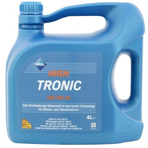  Motorno ulje High Tronic (5W-40, C3, 4 l) Cijene