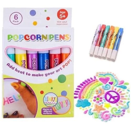 Jojoy Magični puhasti markerji (6 kosov) | PUFFPENS, (21299562) Cene