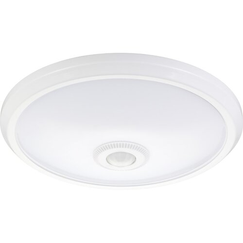 Ferotehna lED stropna svjetiljka sa senzorom, okrugla (12 W, Ø x V: 300 x 80 mm, Bijele boje) Cijene
