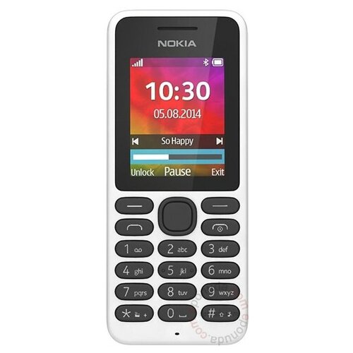 Nokia 130 Dual SIM White mobilni telefon Slike