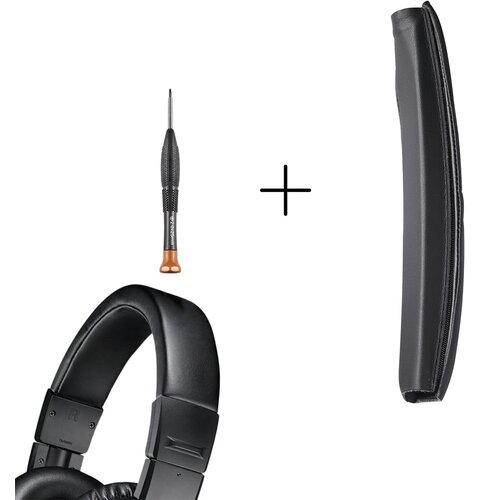 INF Prevleka/blazinica za naglavni trak iz proteinskega usnja, združljiva z Audio-Technica ATH M50 serijo — blazinica iz spominske pene, vključen izvi, (5000244334) Cene