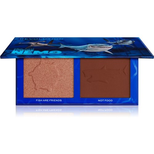 Makeup Revolution X Finding Nemo posvjetljujuća bronz paleta nijansa Fish Are Friends 9 g Slike