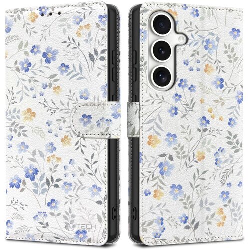 TECH-PROTECT USNJENA DENARNICA ZA SAMSUNG GALAXY S25 Z MOTIVOM POMLADI, (5000010316) Cene