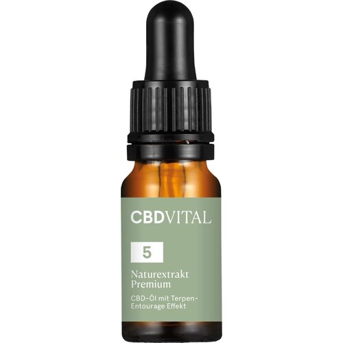 CBD VITAL CBD Naturextrakt Premium 5% Bio - 10 ml Cene