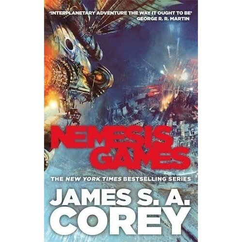LBS Littlehampton book service James S. A. Corey - Nemesis Games: Book 5 Of The Expanse Cene