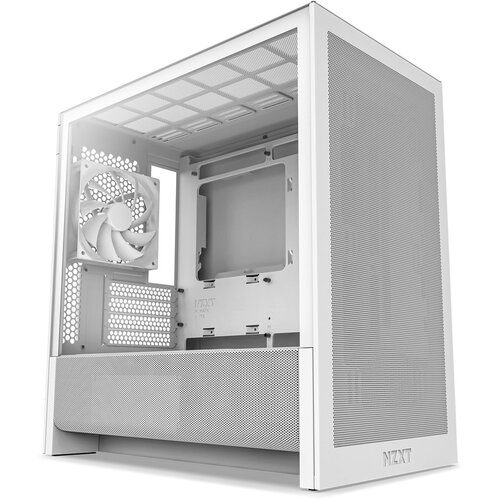 NZXT H3 Flow (2025) All White Midi Tower mATX Gaming Case white with glass window Cijene