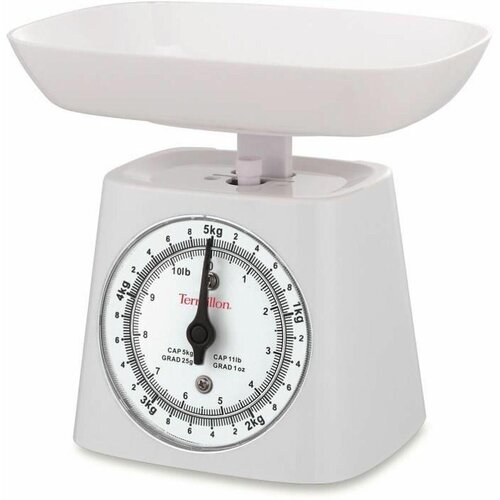 Terraillon Kuhinjska tehtnica Classic Basic, bela, kapaciteta 5 kg, (5000115412) Cene