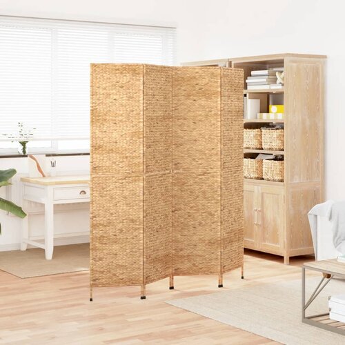 vidaXL Paravan s 4 paneli 163x180 cm vodna hijacinta Cene