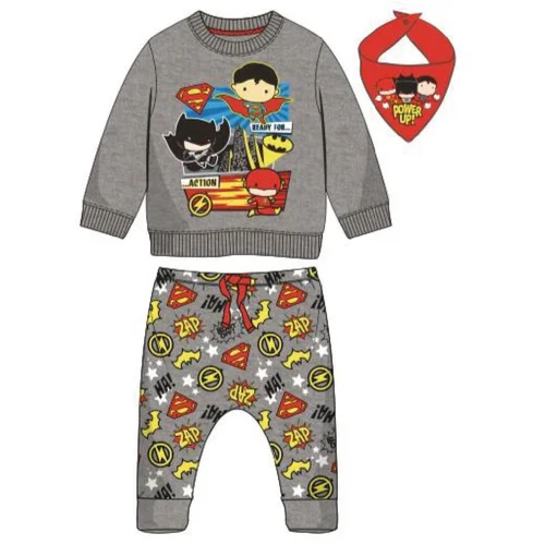 Justice League TRACKSUIT COTTON BRUSHED 3 PIECES