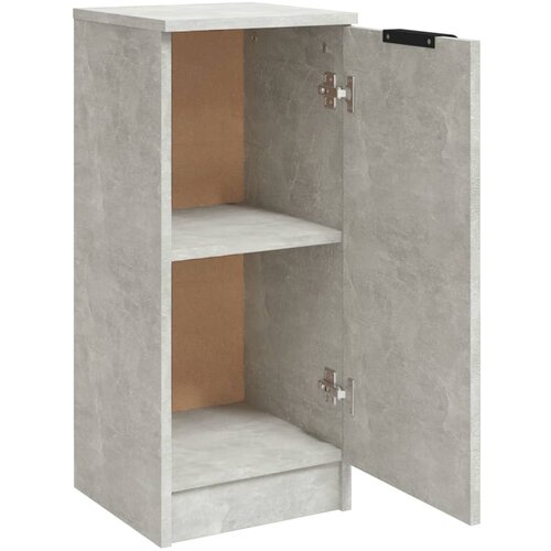 Komoda siva boja betona 30 x 30 x 70 cm od konstruiranog drva Slike