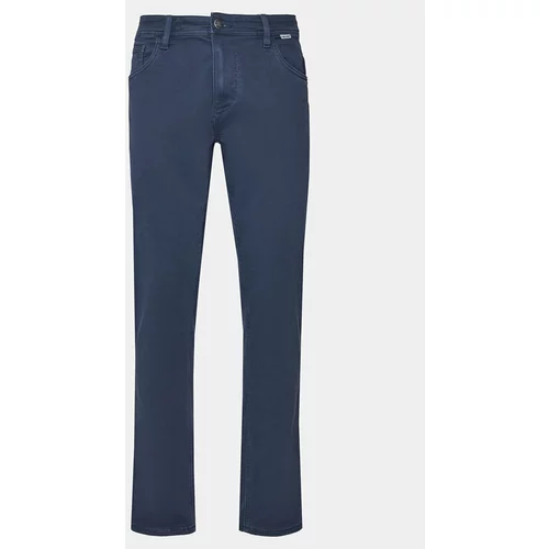 Blend Jeans hlače 20716416 Mornarsko modra Slim Fit