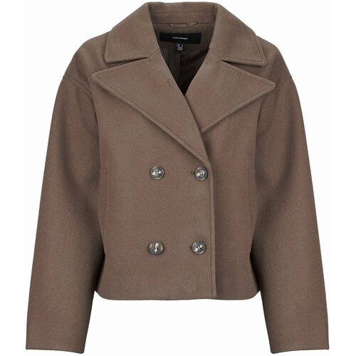 Vero Moda VMVINCELINE SHORT JACKET Smeđa Slike