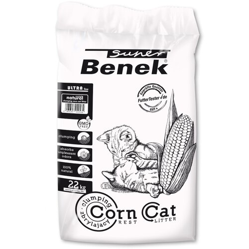 Benek Super Corn Cat Ultra Natural - 35 l (ca. 22 kg) Cijene