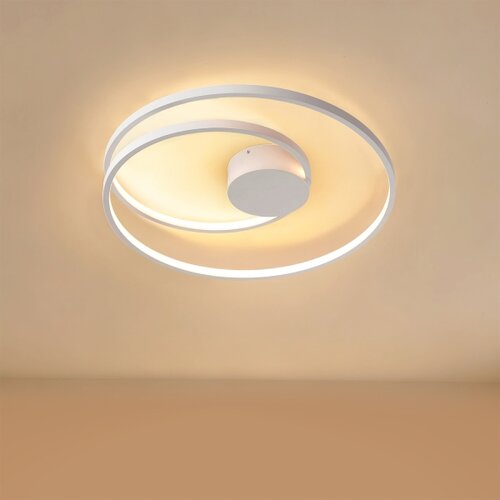  Brilagi - LED prigu&amp;scaron;iva plafonska svetiljka TWISTER LED/48W/230V, prečnik 50 cm, bela, sa daljinskim upravljačem Slike