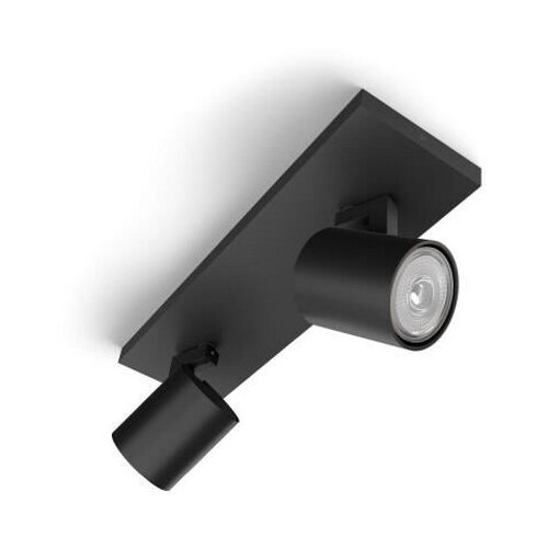 Philips LED RGBW prigu&amp;scaron;iva spot svetiljka RUNNER 2xGU10/6,5W/230V crna Slike